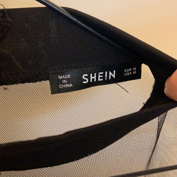 Black mesh top - Picture 5 of 7